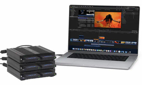 Sonnet SF3 AJA PAK Media Pro Card Reader – Dual-Slot Thunderbolt 4/3 Sonnet SF3 AJA PAK Media Pro Card Reader – Dual-Slot Thunderbolt 4/3